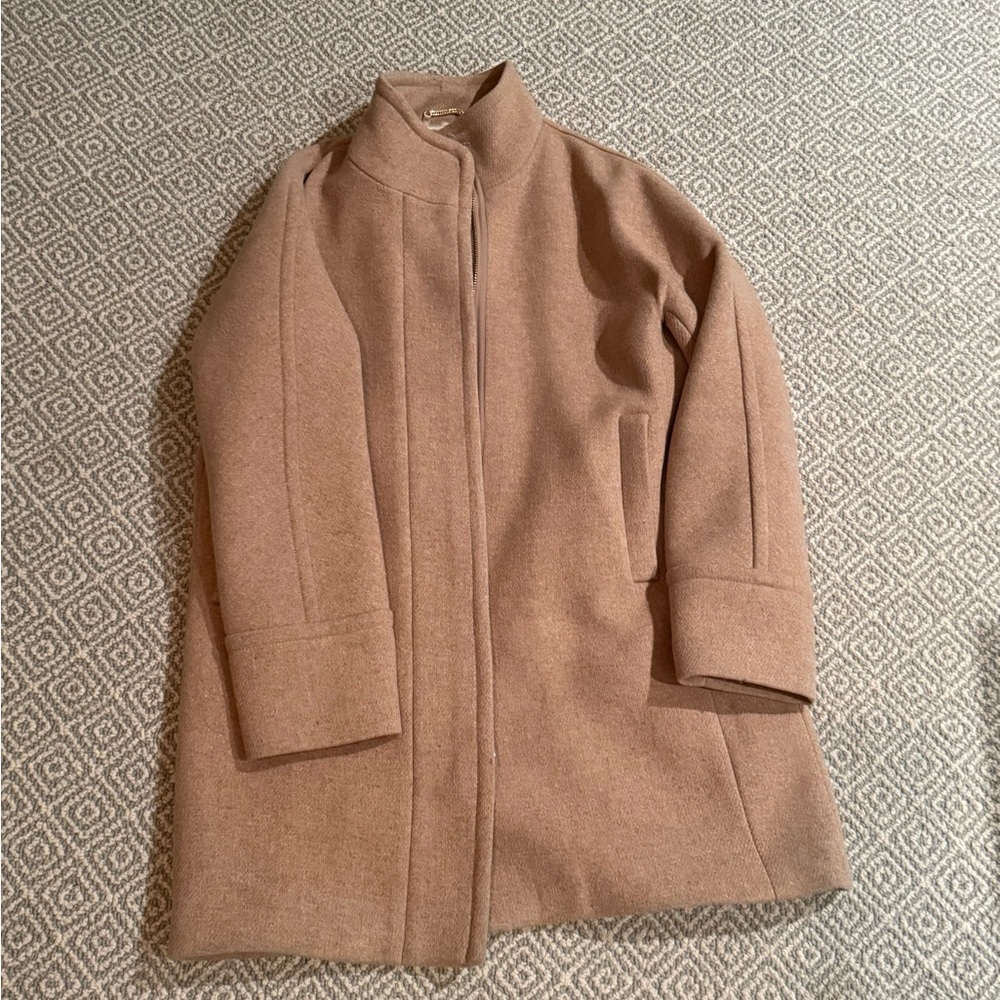 Jcrew Cocoon Coat- Stadium Cloth